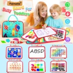 Busy-Board-Montessori-Toys-for-Toddlers-Sensory-Toy-Preschool-Learning-Educational-Travel-Activities-For-Boys-Fine