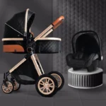 Luxury-Baby-Stroller-3-in-1-High-Landscape-Baby-Cart-Can-Sit-Can-Lie-Portable-Pushchair