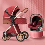 Luxury-Baby-Stroller-3-in-1-High-Landscape-Baby-Cart-Can-Sit-Can-Lie-Portable-Pushchair