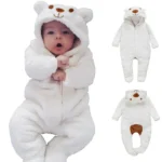 Newborn-Baby-Boy-Girl-Kids-Bear-Hooded-Romper-Jumpsuit-Bodysuit-Clothes-Outfits-Long-Sleeve-Playsuit-Toddler