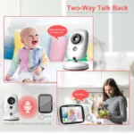 VB603-Video-Baby-Monitor-2-4G-Wireless-With-3-2-Inches-LCD-2-Way-Audio-Talk-4