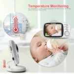 VB603-Video-Baby-Monitor-2-4G-Wireless-With-3-2-Inches-LCD-2-Way-Audio-Talk-4